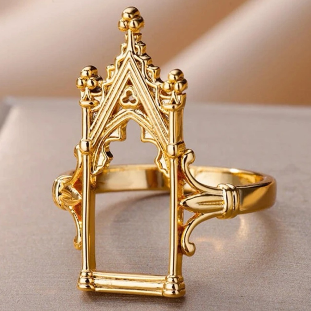 Gold Frame Ring